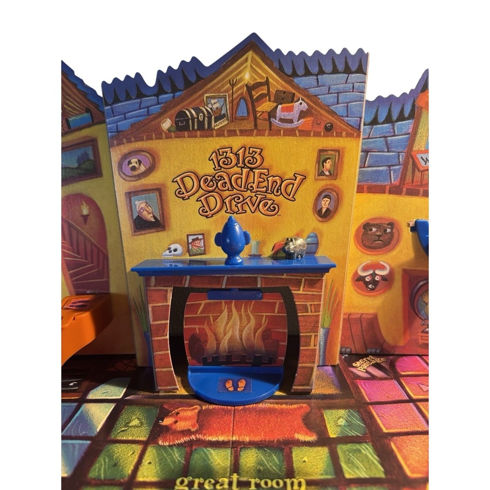 1313 Dead End Drive Board Game 2002 Parker Brothers Complete Mystery Mansion - Picture 8 of 12